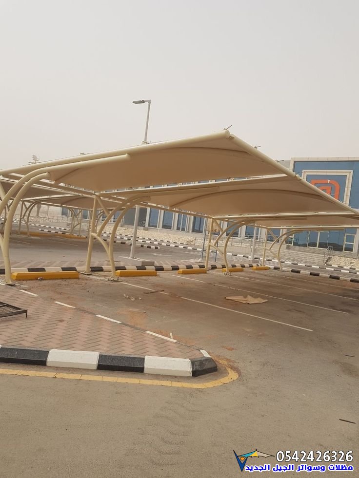 مظلات ممرات الدمام
