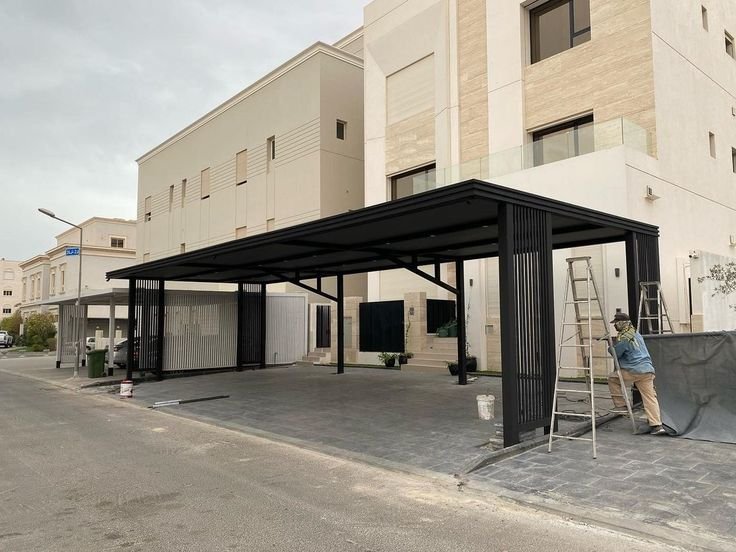 مظلات سيارات كافيهات جدة