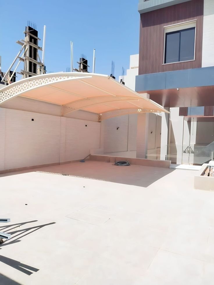 مظلات سيارات خارجية جدة