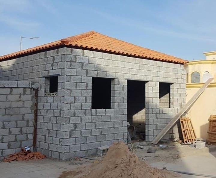 ملحق في فناء المنزل بالرياض