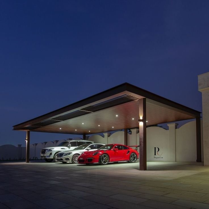 مظلات سيارات مقاومة للحرارة