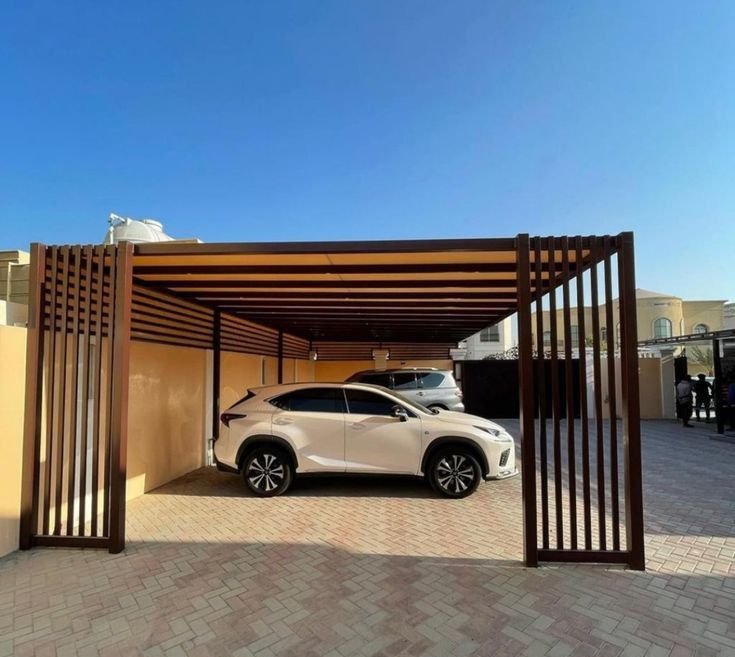 مظلات سيارات شقق جدة