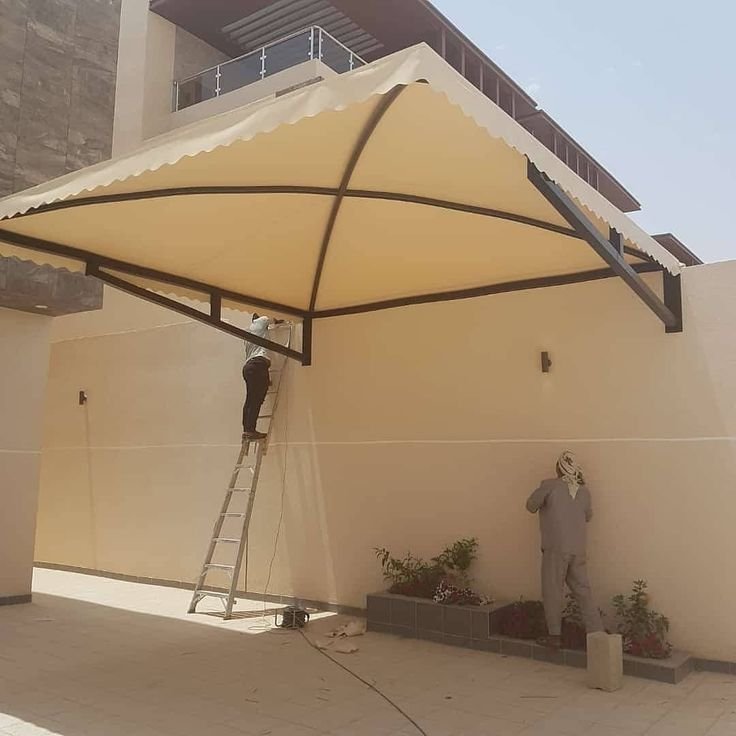 تركيب مظلات ساندوتش بانل مكة