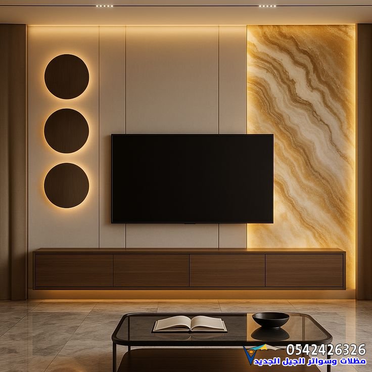 ديكورات خلفيات شاشات القصيم 0537449841 خلفيات شاشات موردن